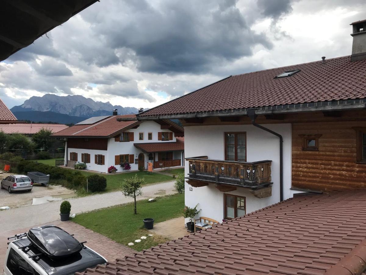 Ferienwohnung Atelier Simetsberg Krün Dış mekan fotoğraf